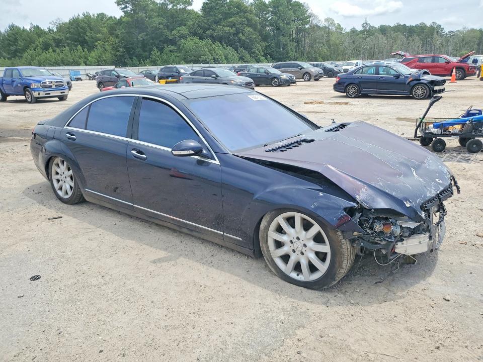 2007 Mercedes-benz S class VIN WDDNG71X17A070400 COPART salvage auction — FRONT END, Sc - Certificate Of Title, sold $500 on 2026-08-12 (photo 4)