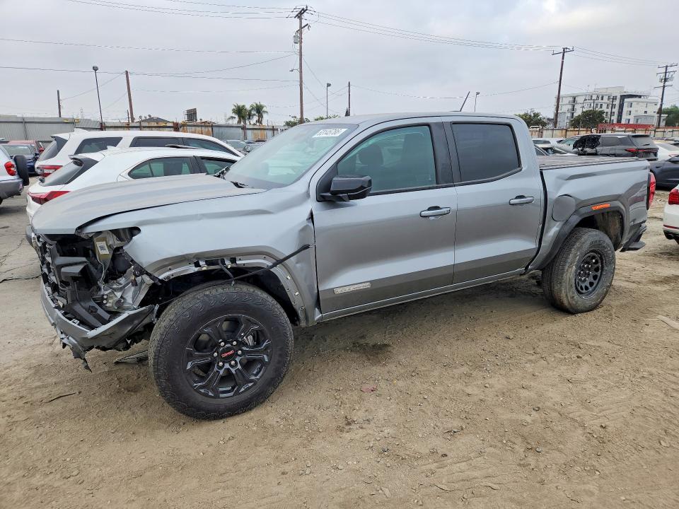 2025 Gmc Canyon VIN 1GTP1BEK6S1173116 COPART salvage auction — FRONT END, Ca - Salvage Certificate (P), sold $11,800 on 2026-08-19 (photo 1)