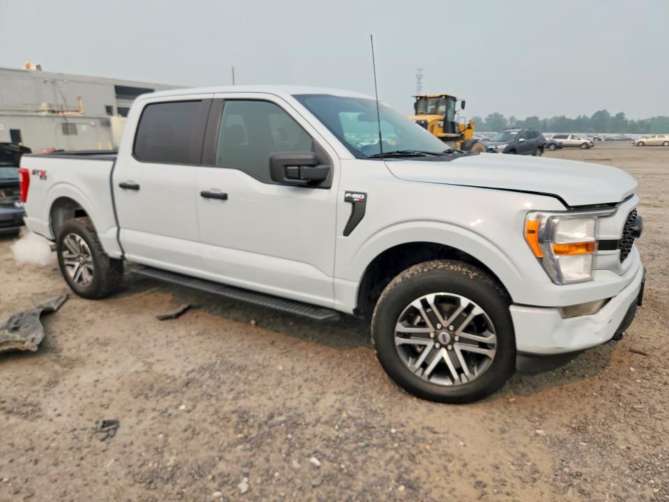 2022 Ford F-150 lightning VIN 1FTEW1EP6NKD00976 COPART salvage auction — FRONT END, Va - Certificate Of Title, sold $14,500 on 2026-08-18 (photo 4)