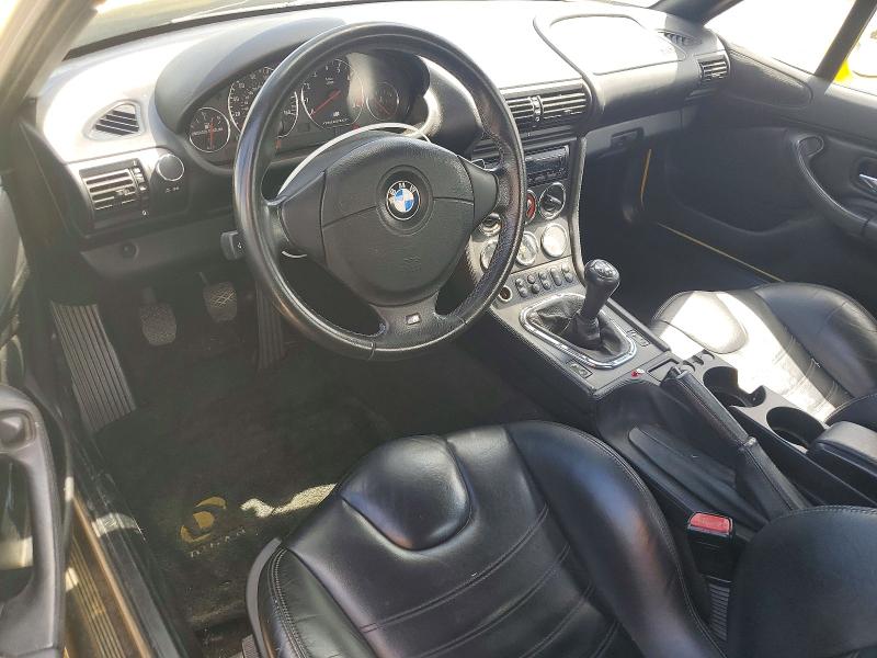 2000 BMW M3 VIN WBSCK9343YLC92002 COPART salvage auction — FRONT END, MA - CERT OF TITLE-RECONSTRCTD COLL, sold $5,800 on 2026-07-23 (photo 8)