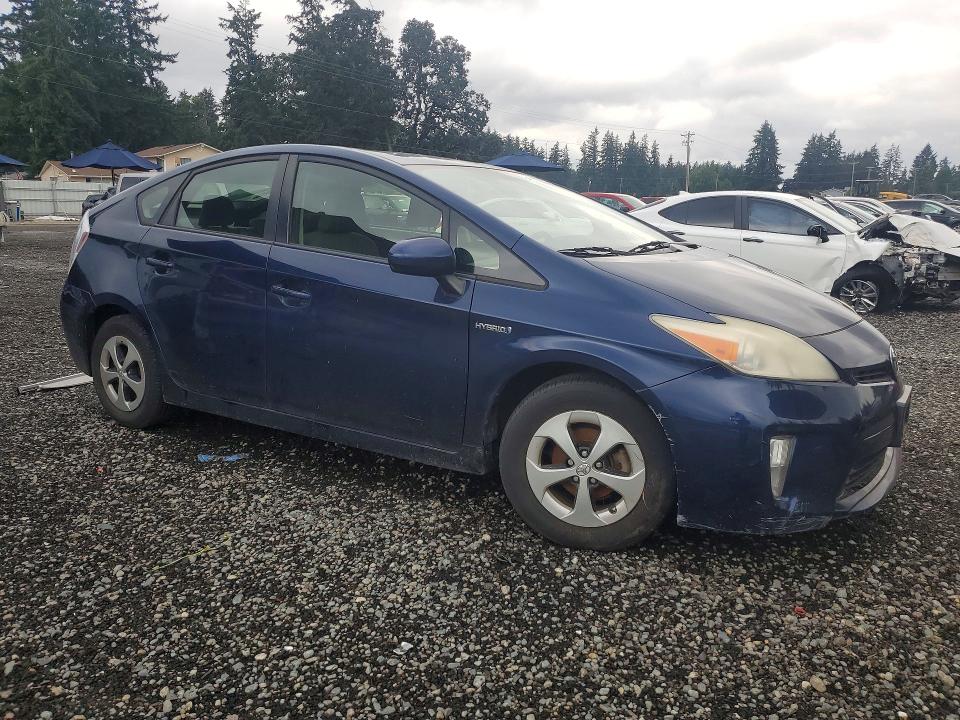 2013 Toyota Prius VIN JTDKN3DU5D1621758 COPART salvage auction — MECHANICAL, Wa - Vehicle Cert Of Ownership-Titl, sold $1,400 on 2026-07-31 (photo 4)