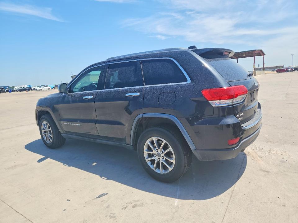 2014 Jeep Grand cherokee VIN 1C4RJFBT8EC139703 COPART salvage auction — FRONT END, Tx - Certificate Of Title, sold $2,150 on 2026-07-09 (photo 2)