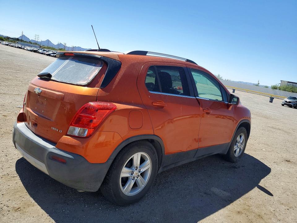 2015 Chevrolet Trax VIN KL7CJLSB8FB152838 COPART salvage auction — UNDERCARRIAGE, AZ - CERT OF TITLE - SALVAGE, sold $825 on 2026-07-24 (photo 3)