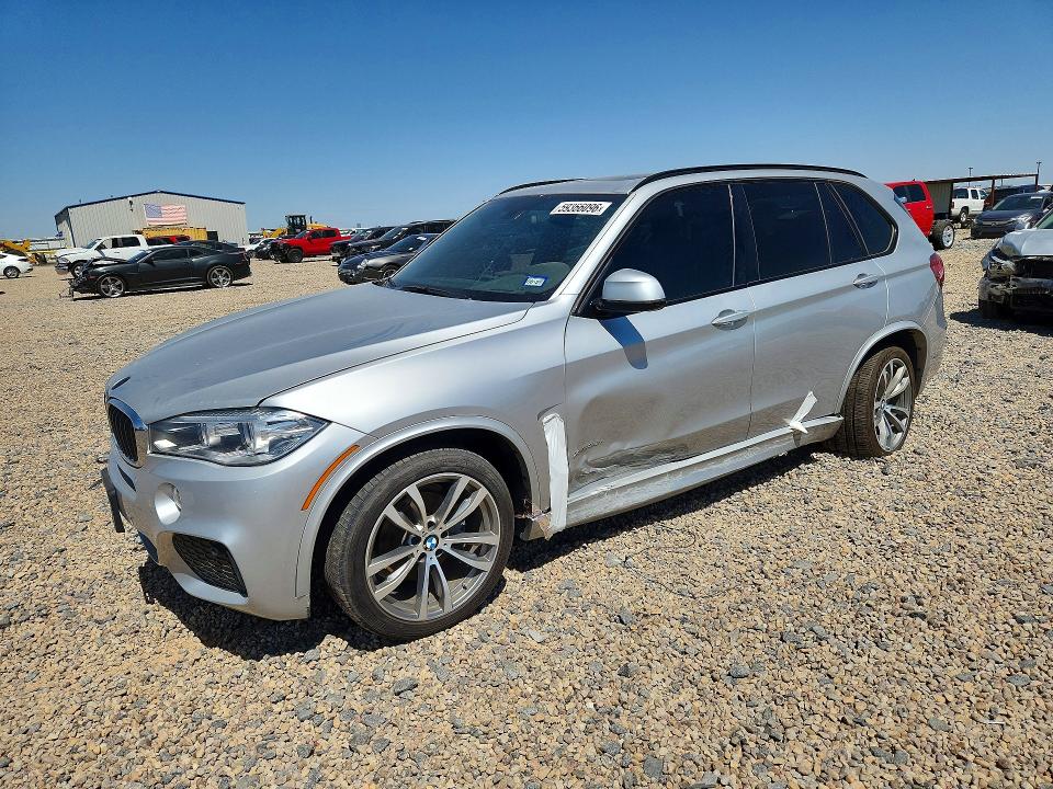 2016 BMW X5 VIN 5UXKR0C54G0P29634 COPART salvage auction — SIDE, Tx - Salvage Vehicle Title, sold $5,100 on 2026-07-14 (photo 1)