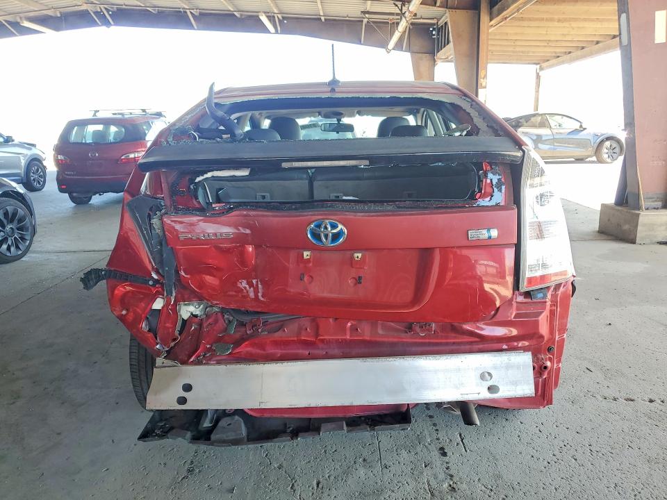 2010 Toyota Prius VIN JTDKN3DU6A0047267 COPART salvage auction — REAR END, Ca - Salvage Certificate, sold $70 on 2026-07-23 (photo 6)