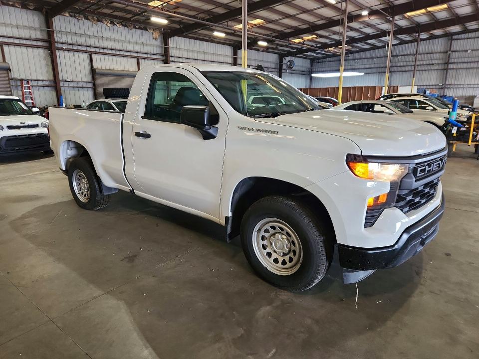 2023 Chevrolet Silverado VIN 3GCNAAEKXPG361079 COPART salvage auction — REAR END, Ar - Certificate Of Title (P), sold $4,850 on 2026-07-23 (photo 4)