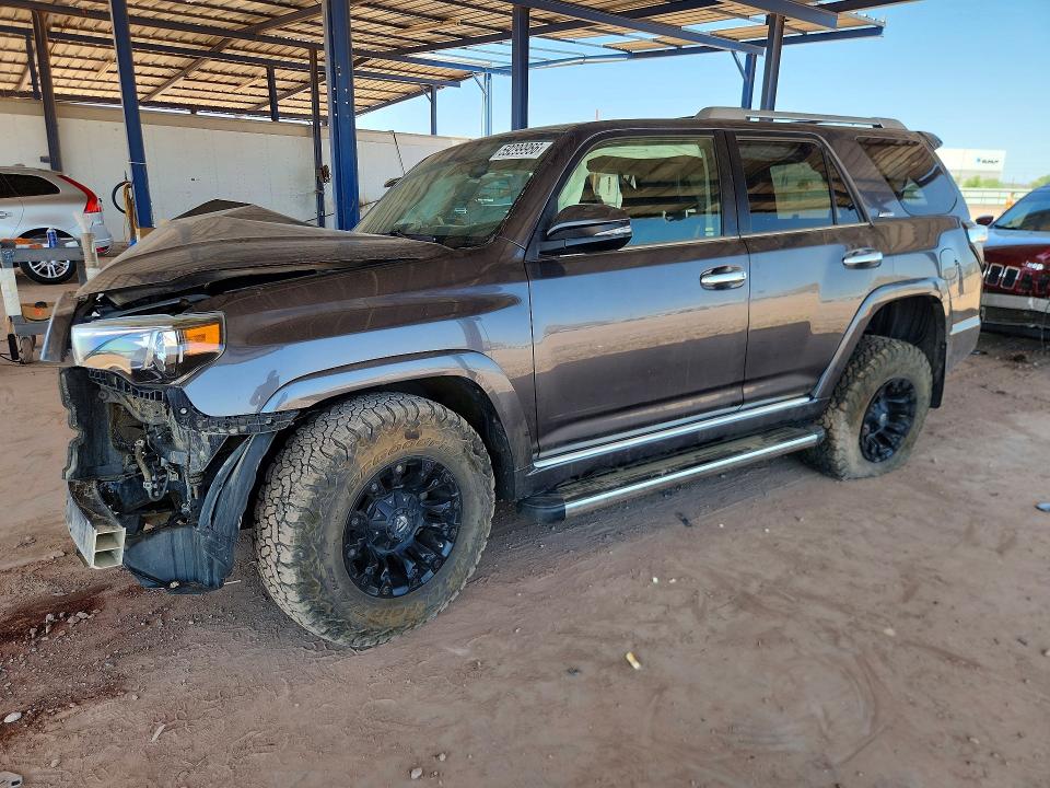 2016 Toyota 4runner VIN JTEBU5JR6G5346280 COPART salvage auction — FRONT END, Az - Cert Of Title - Salvage, sold $500 on 2026-07-28 (photo 1)