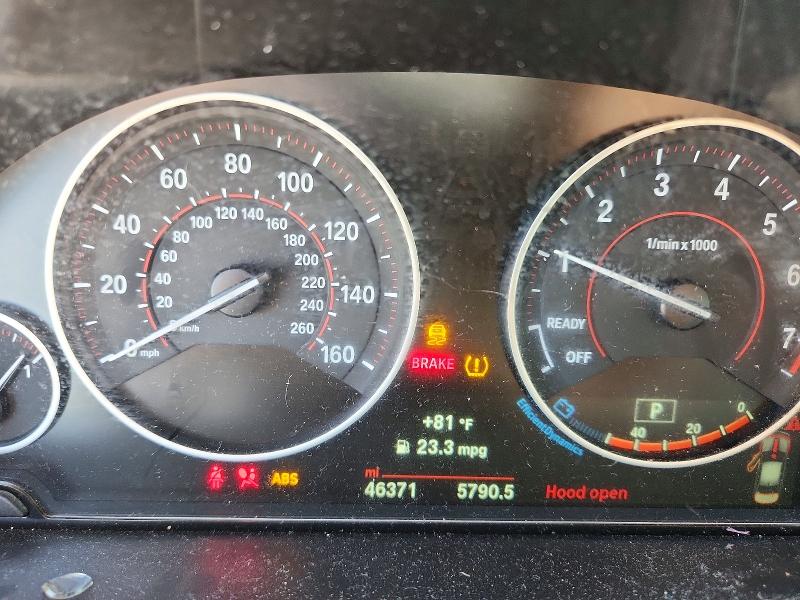 2016 BMW 3er VIN WBA8E3G56GNU03806 COPART salvage auction — UNDERCARRIAGE, Ct - Cert Of Title-Salvage, sold $3,300 on 2026-08-14 (photo 9)