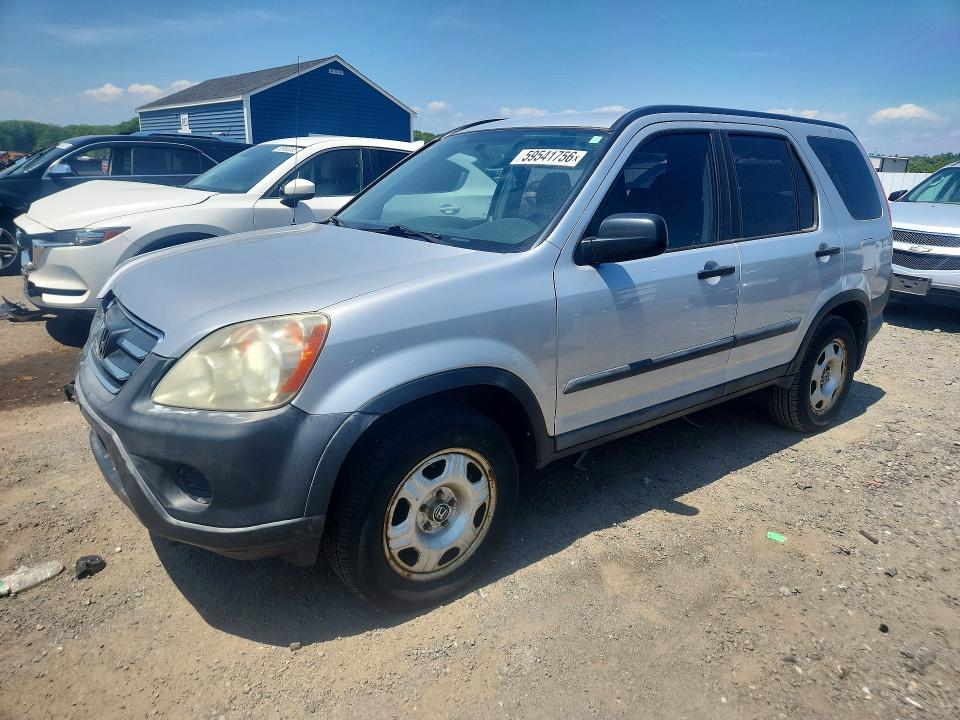 2005 Honda Cr-v VIN SHSRD785X5U325762 COPART salvage auction — FRONT END, MA - CERT OF TITLE-RECONSTRCTD COLL, sold $475 on 2026-07-22 (photo 1)