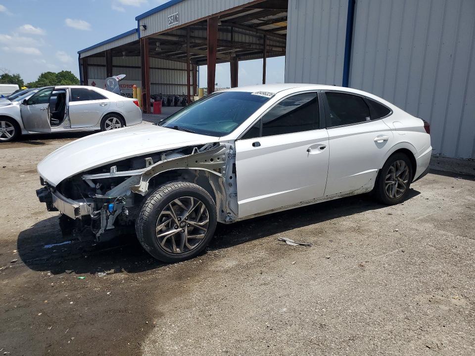 2021 Hyundai Sonata VIN 5NPEL4JA2MH083516 COPART salvage auction — FRONT END, Fl - Certificate Of Destruction, sold $2,800 on 2026-07-31 (photo 1)