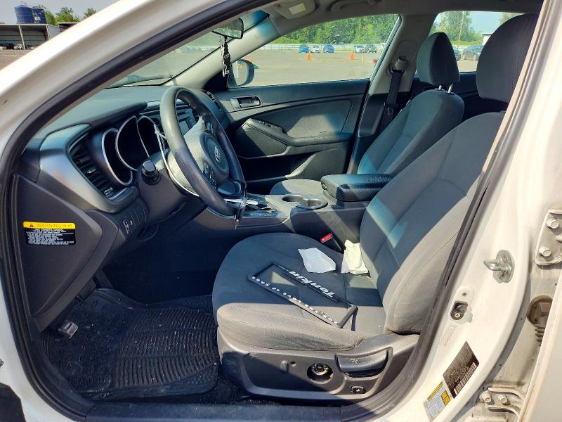 2015 Kia Optima VIN KNAGM4A71F5633928 COPART salvage auction — MECHANICAL, Or - Certificate Of Title, sold $550 on 2026-07-27 (photo 7)