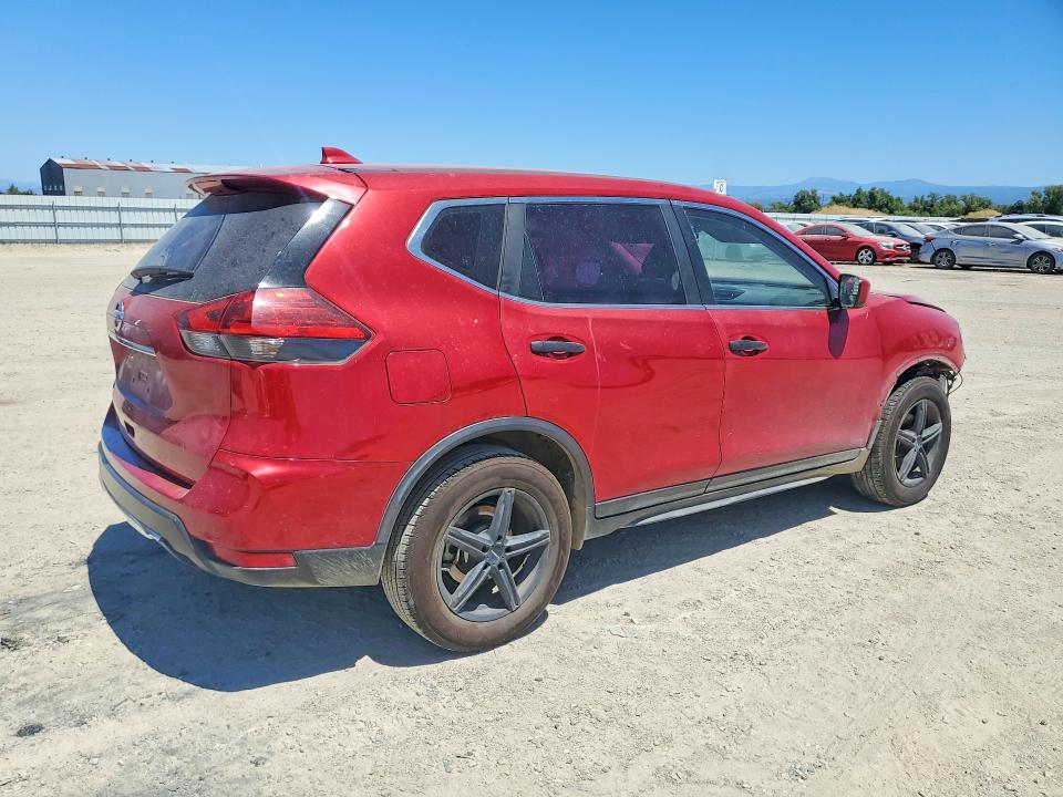 2017 Nissan Rogue VIN JN8AT2MT3HW382310 COPART salvage auction — FRONT END, CA - SALVAGE CERTIFICATE, sold $1,000 on 2026-07-31 (photo 3)