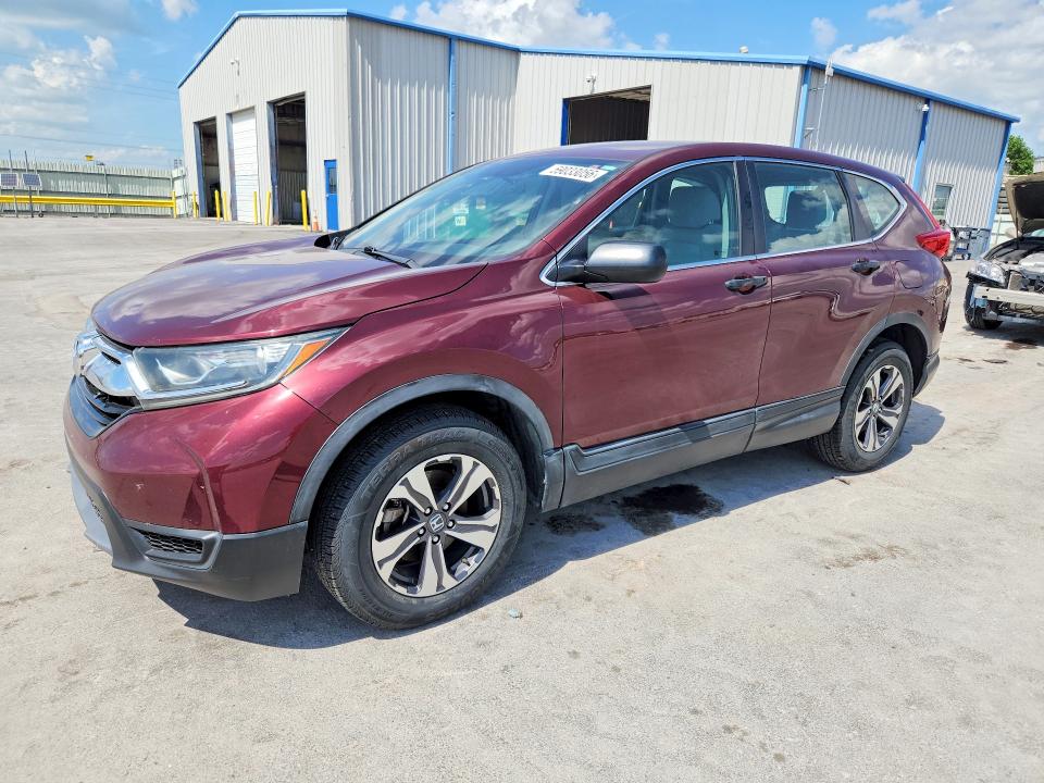 2018 Honda Cr-v VIN 2HKRW6H35JH206166 COPART salvage auction — REAR END, Ok - Cert Of Title-Salvage, sold $2,000 on 2026-07-22 (photo 1)