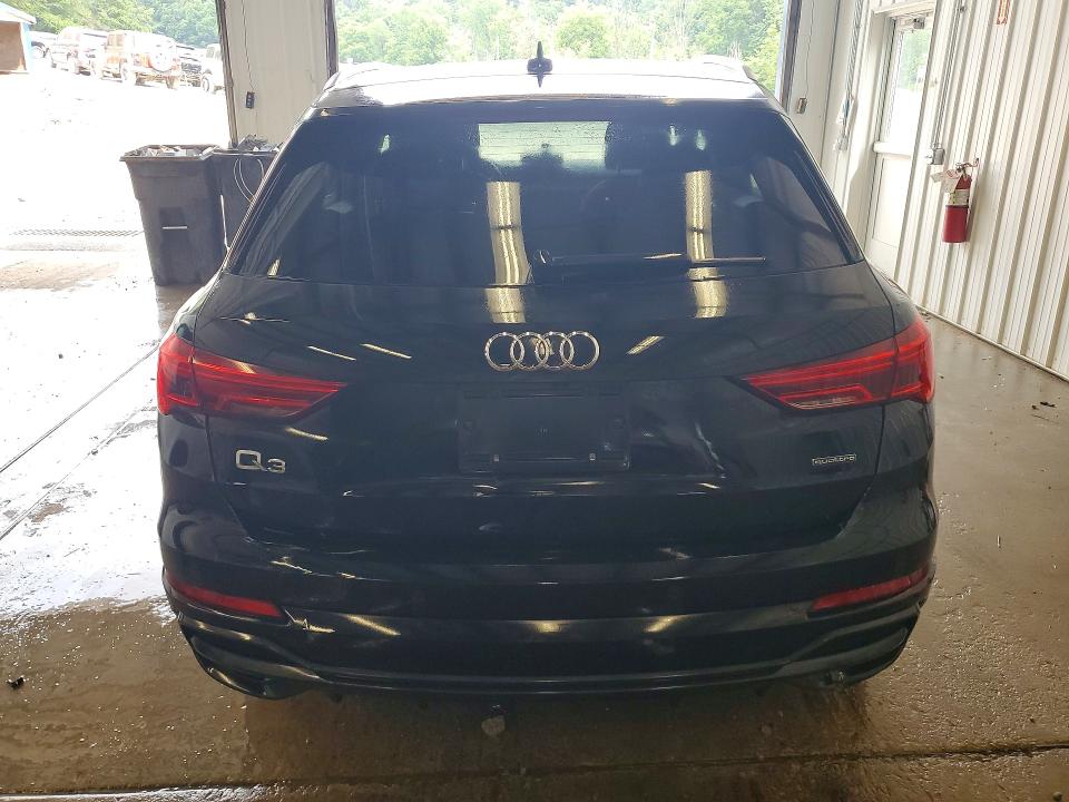 2022 Audi Q3 VIN WA1DECF38N1114023 COPART salvage auction — FRONT END, Pa - Cert Of Title, sold $550 on 2026-07-29 (photo 6)