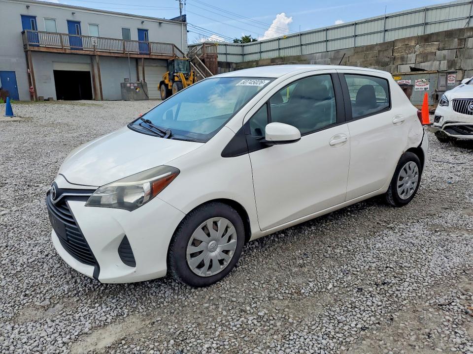 2015 Toyota Yaris VIN VNKKTUD32FA032521 COPART salvage auction — REAR END, KY - CERT OF TITLE-SALVAGE (P), sold $1,500 on 2026-07-24 (photo 1)