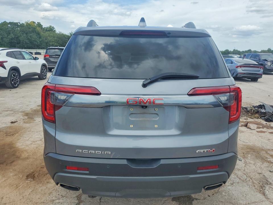 2022 Gmc Acadia VIN 1GKKNLLS6NZ141414 COPART salvage auction — HAIL, Ok - Cert Of Title-Salvage, sold $8,500 on 2026-07-23 (photo 6)