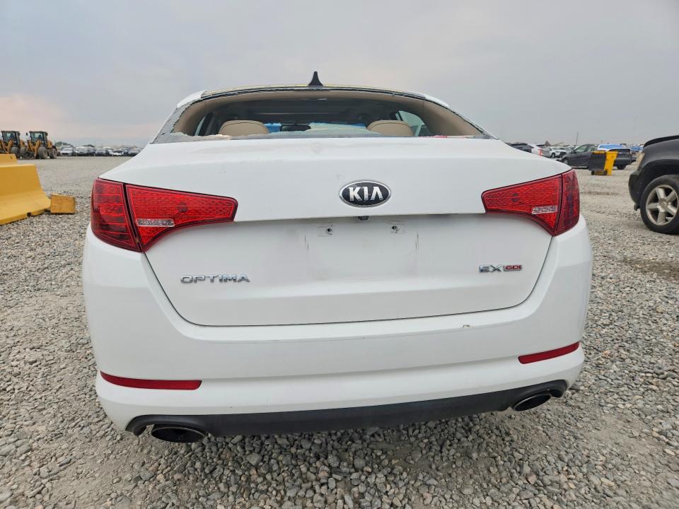 2013 Kia Optima VIN 5XXGN4A71DG171282 COPART salvage auction — HAIL, Co - Certificate Of Title, sold $1,550 on 2026-07-28 (photo 6)