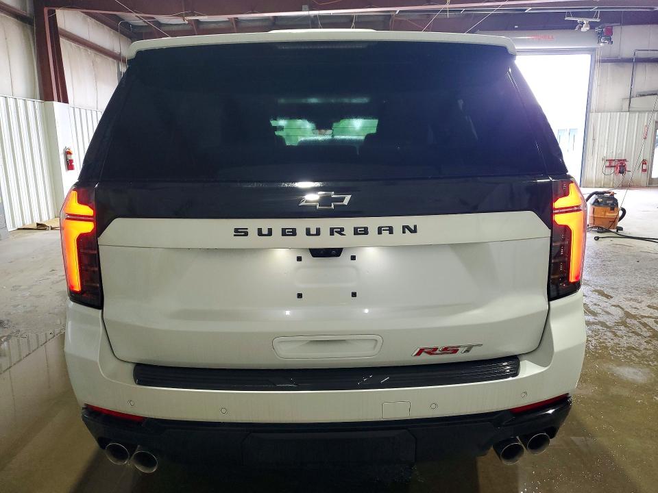 2025 Chevrolet Suburban VIN 1GNS6ERLXSR271347 COPART salvage auction — WATER/FLOOD, NY - MV907A-FLOOD SALVAGE, sold $52,500 on 2026-07-28 (photo 6)