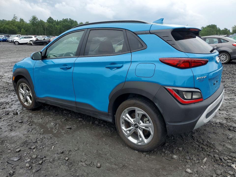 2022 Hyundai Kona VIN KM8K6CAB9NU888901 COPART salvage auction — ROOF, Salvage Title, sold $400 on 2026-07-29 (photo 2)