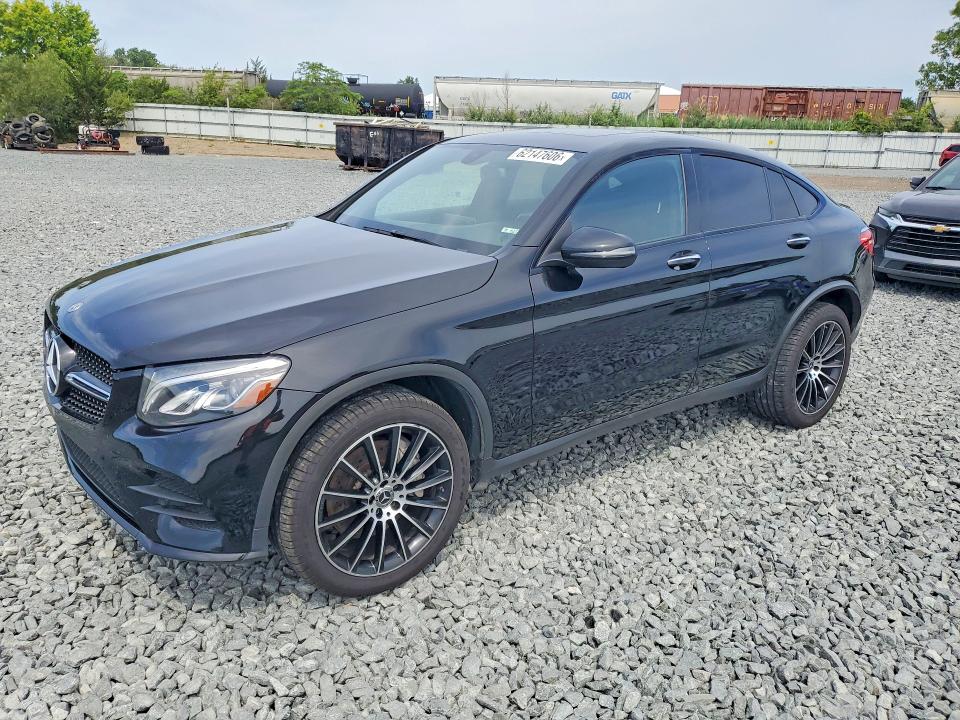 2018 Mercedes-benz Glc coupe VIN WDC0J4KB9JF353154 COPART salvage auction — HAIL, Oh - Cert Of Title-Salvage, sold $16,700 on 2026-08-13 (photo 1)