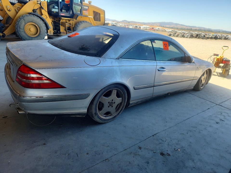 2000 Mercedes-benz Cl-class VIN WDBPJ75J7YA002337 COPART salvage auction — FRONT END, Ca - Dis/Dlr/Exp Only Clean Title, sold $150 on 2026-07-30 (photo 3)