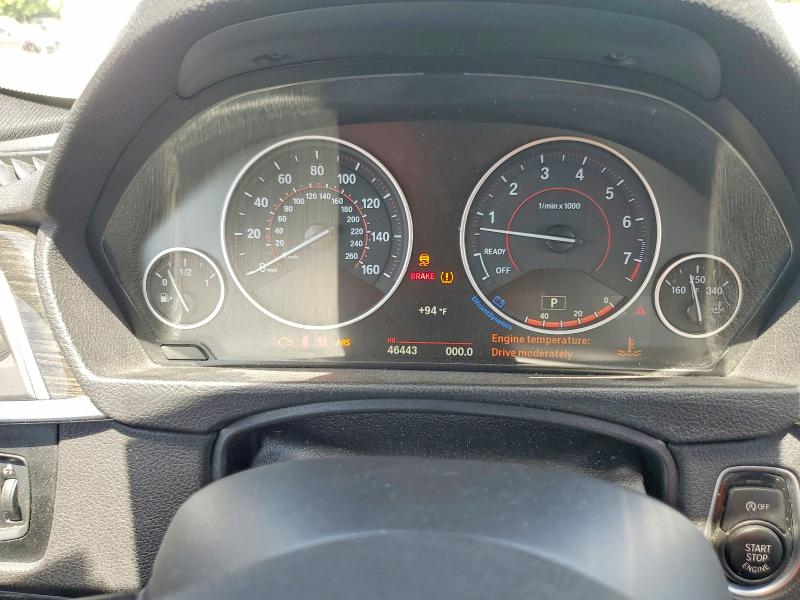 2017 BMW 3er VIN WBA8B9C37HK885981 COPART salvage auction — FRONT END, Fl - Cert Of Title Slvg Rebuildable, sold $3,000 on 2026-07-13 (photo 9)