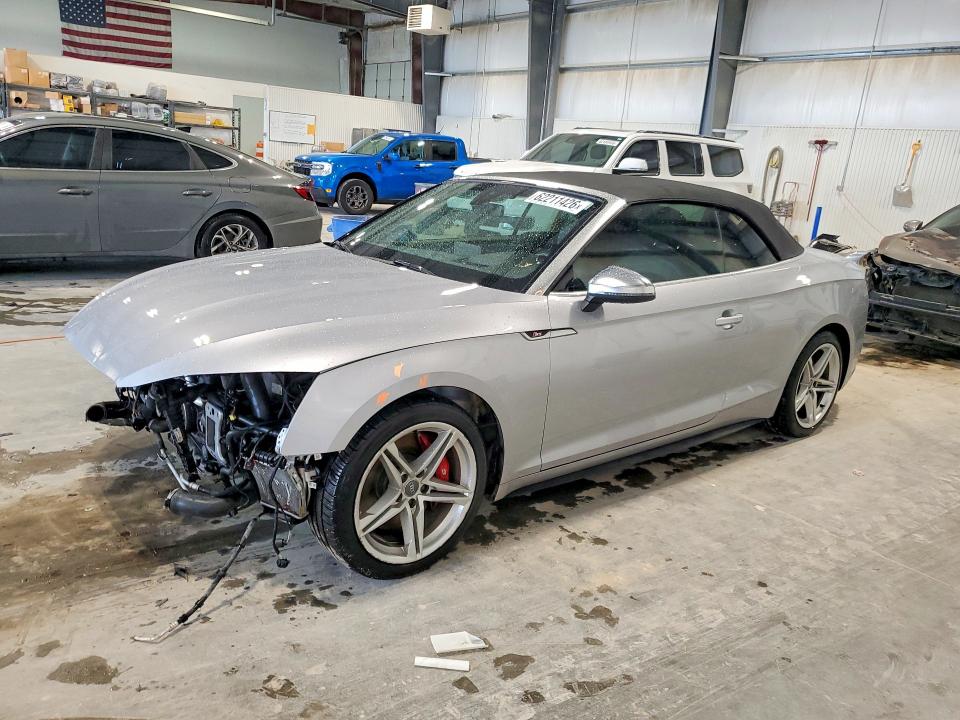 2018 Audi S5 VIN WAU24GF55JN005303 — COPART salvage auction photo