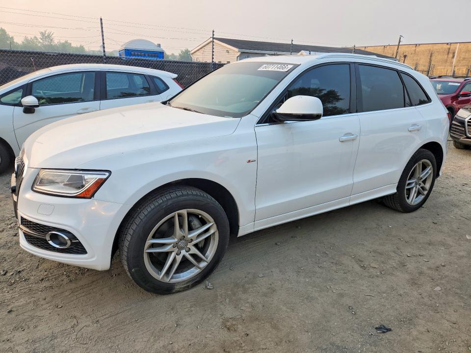 2016 Audi Q5 VIN WA1D7AFP8GA103348 COPART salvage auction — FRONT END, Wv - Certificate Of Title, sold $2,200 on 2026-07-29 (photo 1)