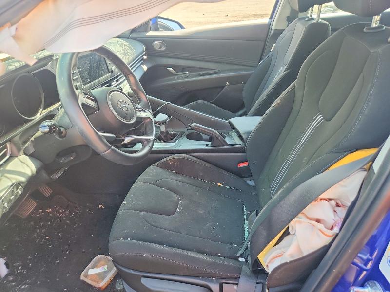 2023 Hyundai Elantra VIN KMHLM4AG3PU534340 COPART salvage auction — ALL OVER, QC - GRAVEMENT ACCIDENTE, sold $1,200 on 2026-07-28 (photo 7)