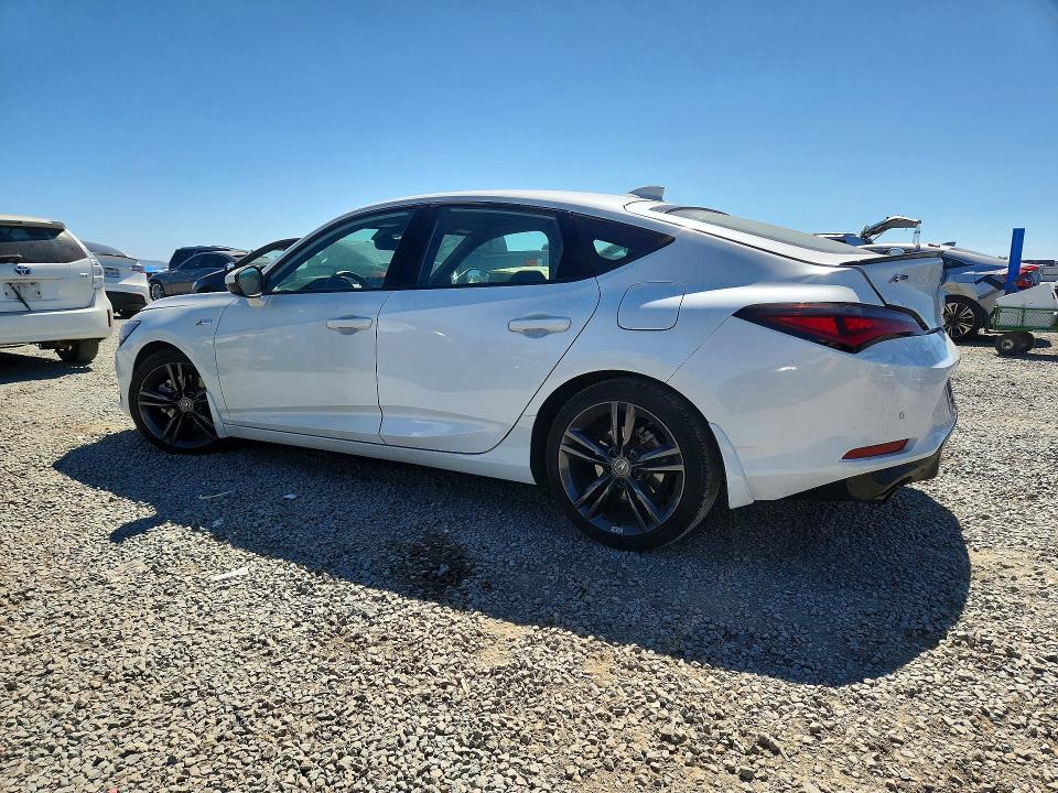 2025 Acura Integra VIN 19UDE4H62SA006223 COPART salvage auction — FRONT END, Ca - Salvage Certificate, sold $12,700 on 2026-09-08 (photo 2)