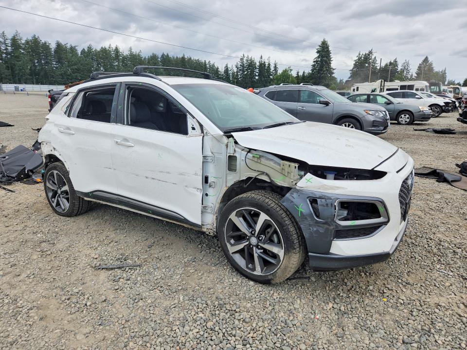 2021 Hyundai Kona VIN KM8K3CA59MU720094 COPART salvage auction — ALL OVER, WA - BILL OF SALE, sold $3,900 on 2026-07-31 (photo 4)