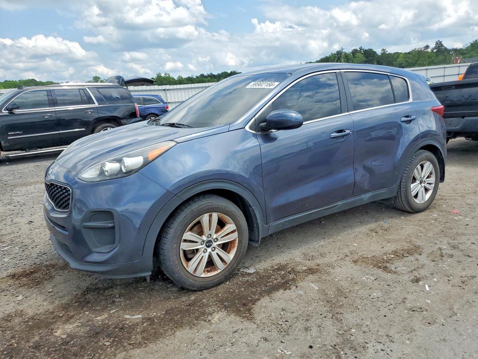 2018 Kia Sportage VIN KNDPM3AC5J7484012 COPART salvage auction — FRONT END, Va - Certificate Of Title, sold $1,600 on 2026-07-15 (photo 1)