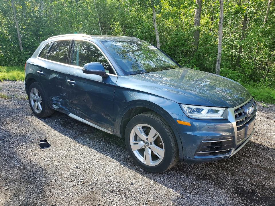 2018 Audi Q5 VIN WA1CNAFY3J2016680 COPART salvage auction — SIDE, On - Permit No Brand - Unfit, sold $7,200 on 2026-07-28 (photo 4)