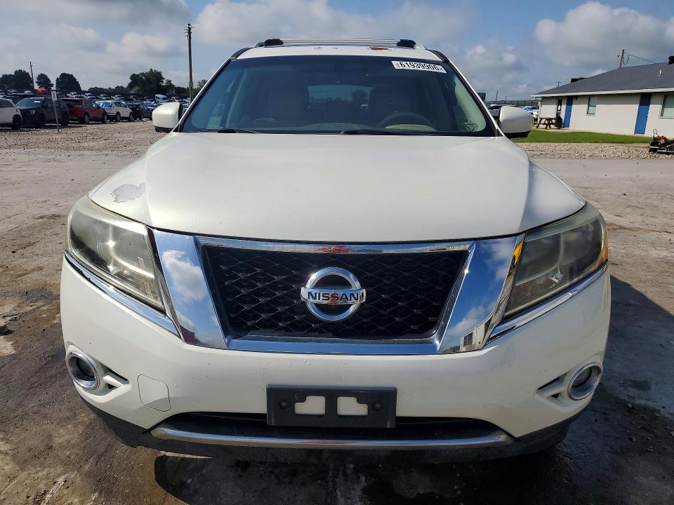 2014 Nissan Pathfinder VIN 5N1AR2MM5EC619424 COPART salvage auction — NORMAL WEAR, Mo - Certificate Of Title, sold $300 on 2026-07-29 (photo 5)