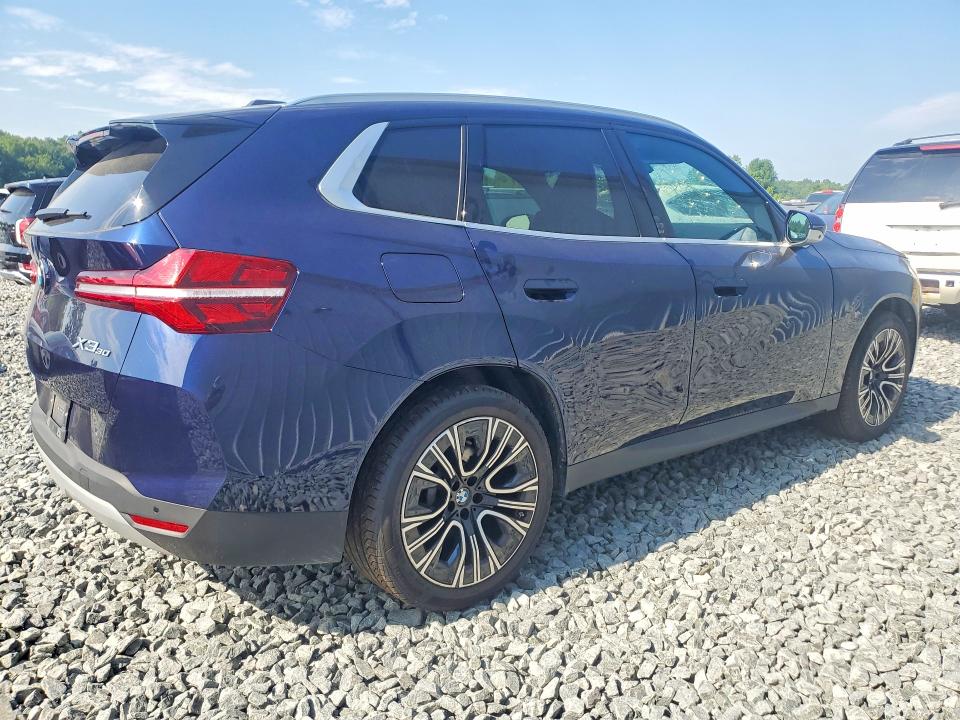 2026 BMW X3 VIN 5UX53GP06T9156117 COPART salvage auction — HAIL, Oh - Cert Of Title-Salvage, sold $28,500 on 2026-07-20 (photo 3)