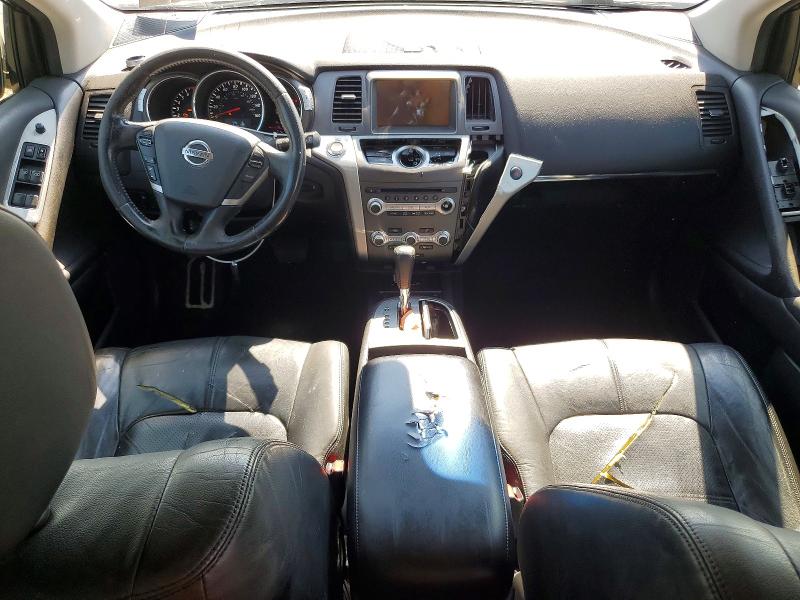 2013 Nissan Murano VIN JN8AZ1MW7DW319174 COPART salvage auction — VANDALISM, Pa - Certificate Of Salvage, sold $175 on 2026-07-28 (photo 8)