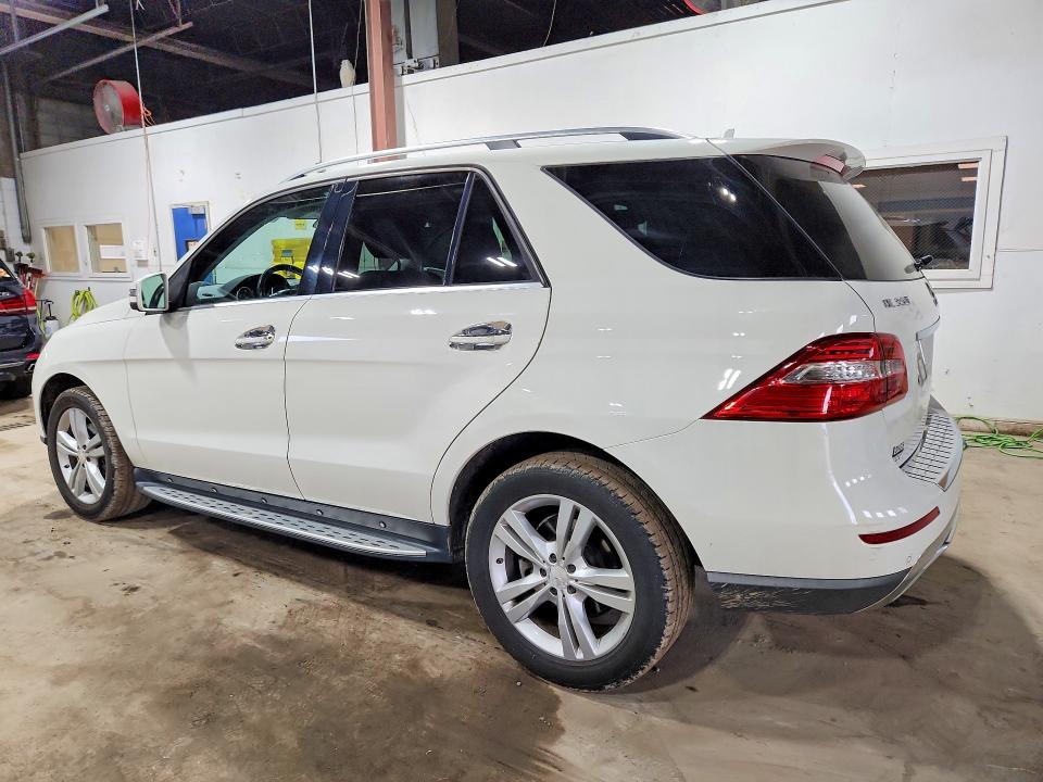 2013 Mercedes-benz M-klasse VIN 4JGDA5HB0DA207548 COPART salvage auction — HAIL, Mn - Cert Of Title-Salvage, sold $6,400 on 2026-08-04 (photo 2)