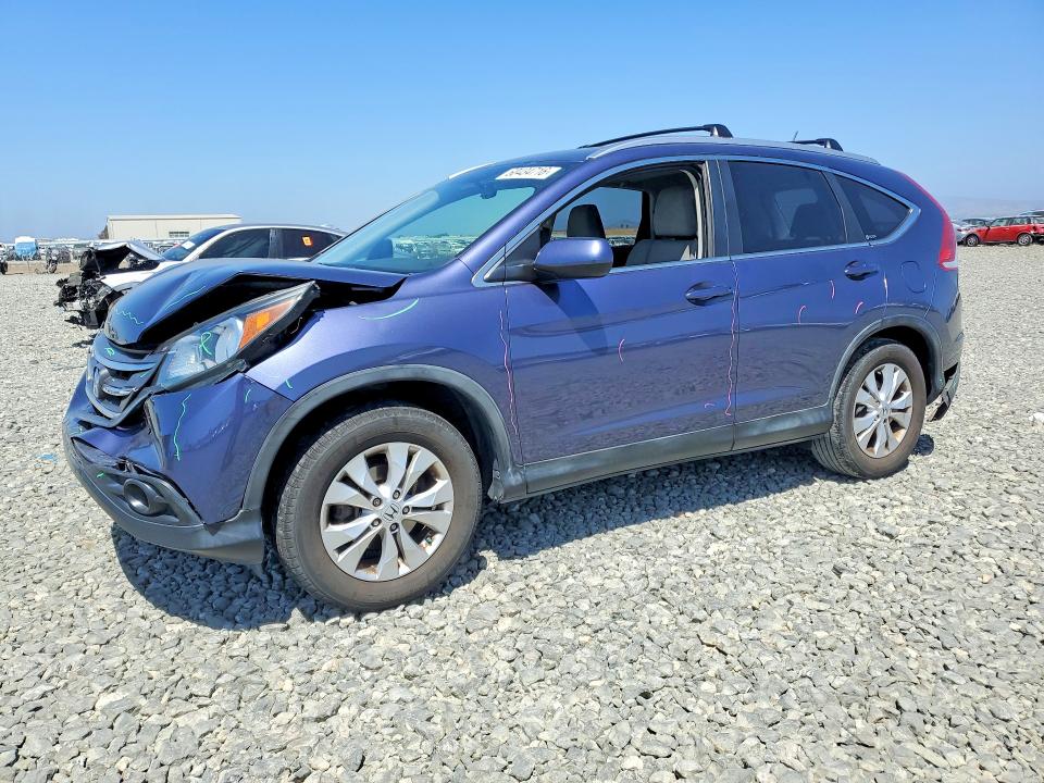 2012 Honda Cr-v VIN JHLRM4H55CC011309 COPART salvage auction — FRONT END, Ca - Salvage Certificate, sold $2,350 on 2026-07-16 (photo 1)