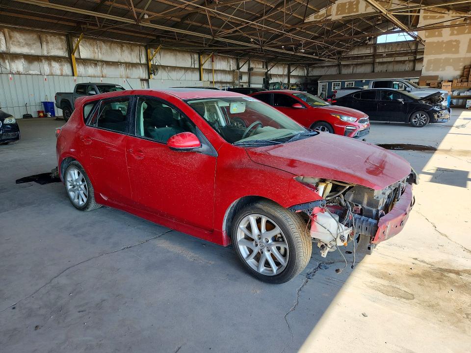 2012 Mazda 3 VIN JM1BL1L55C1508556 COPART salvage auction — FRONT END, Az - Cert Of Title-Restored Salvage, sold $500 on 2026-07-29 (photo 4)