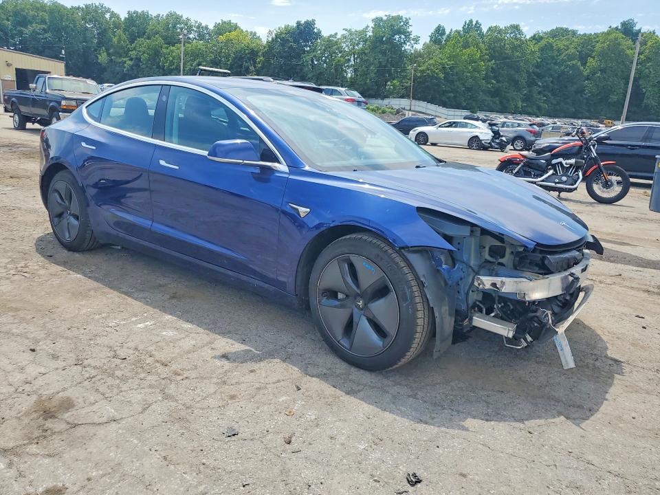 2018 Tesla Model 3 VIN 5YJ3E1EB8JF130397 COPART salvage auction — FRONT END, Ny - Mv-907A Salvage Certificate, sold $7,400 on 2026-07-16 (photo 4)