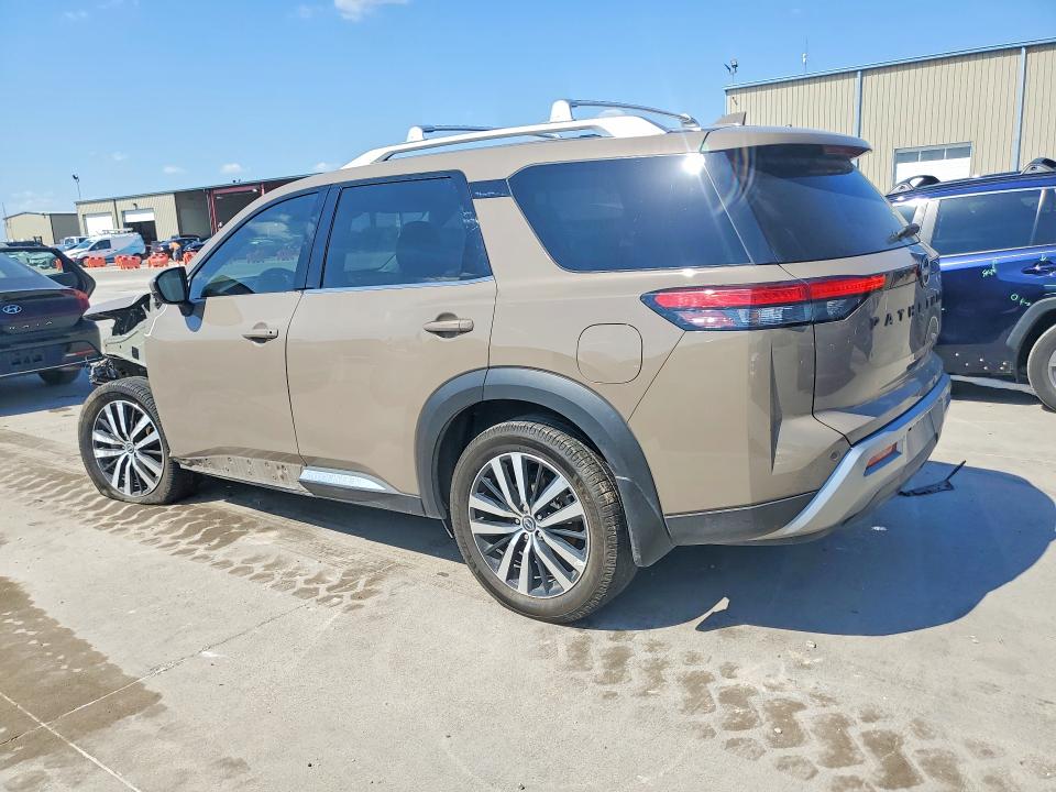 2023 Nissan Pathfinder VIN 5N1DR3DG4PC238454 COPART salvage auction — FRONT END, Tx - Salvage Vehicle Title, sold $8,700 on 2026-08-24 (photo 2)