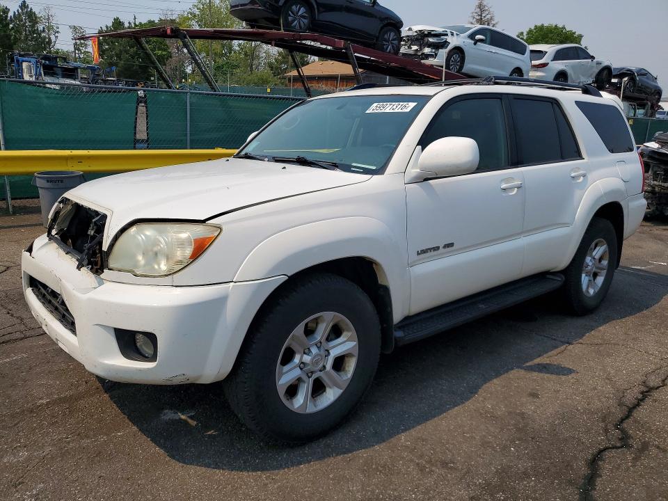 2007 Toyota 4runner VIN JTEBT17R770067176 COPART salvage auction — FRONT END, Co - Public - Salvage Title, sold $2,850 on 2026-07-14 (photo 1)
