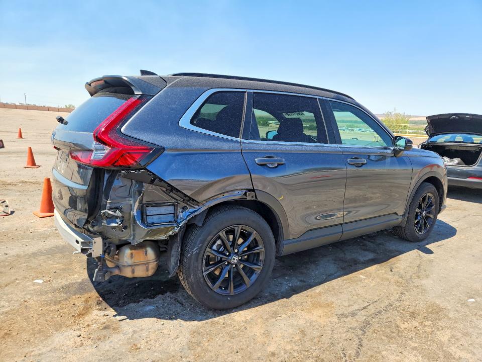 2024 Honda Cr-v VIN 2HKRS6H52RH805146 COPART salvage auction — REAR END, Nm - Cert Of Title-Salvage, sold $14,400 on 2026-07-09 (photo 3)