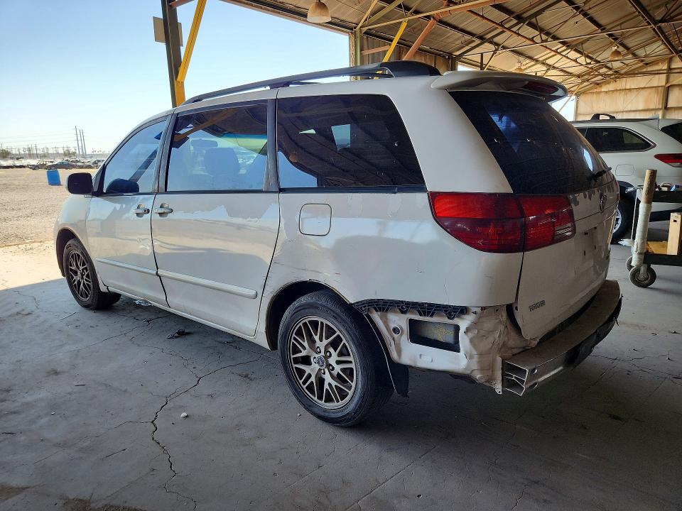 2006 Toyota Sienna VIN 5TDZA23C16S454334 COPART salvage auction — REAR END, AZ - CERTIFICATE OF TITLE, sold $400 on 2026-07-20 (photo 2)