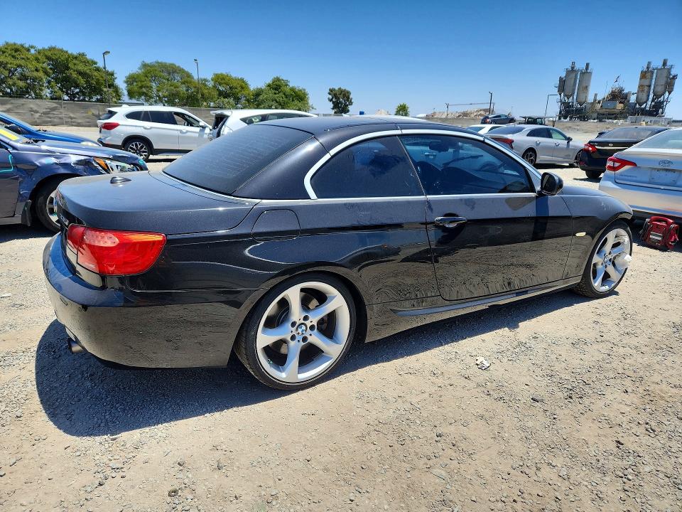 2011 BMW 3 series VIN WBADX7C59BE743286 COPART salvage auction — FRONT END, CA - SALVAGE CERTIFICATE, sold $2,850 on 2026-07-17 (photo 3)