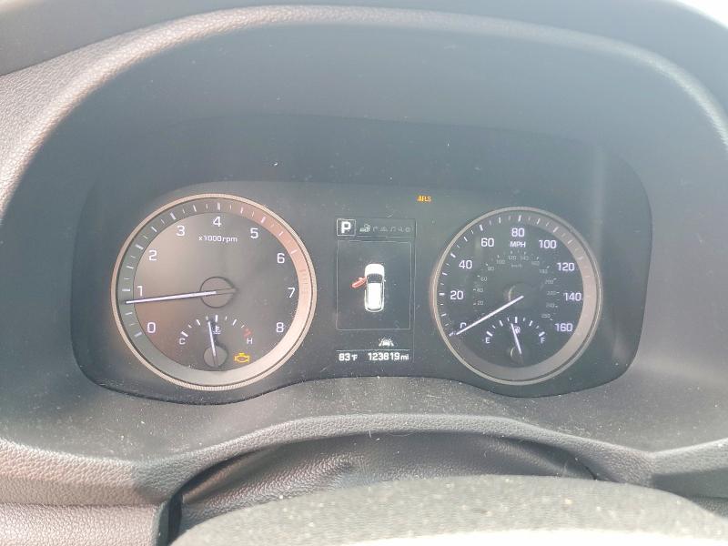 2016 Hyundai Tucson VIN KM8J33A22GU136853 COPART salvage auction — HAIL, OH - CERT OF TITLE-SALVAGE, sold $3,750 on 2026-07-27 (photo 9)