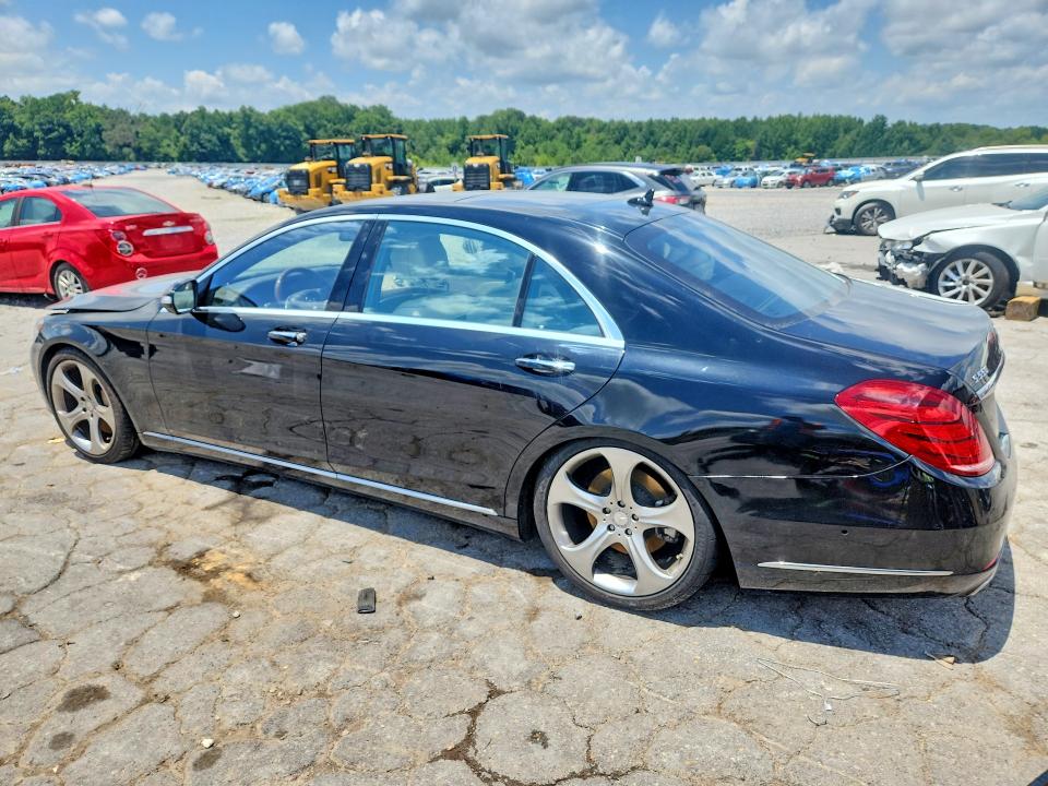 2016 Mercedes-benz S-klasse VIN WDDUG8CB5GA247839 COPART salvage auction — MINOR DENT/SCRATCHES, Tn - Salvage Certificate, sold $5,600 on 2026-08-04 (photo 2)