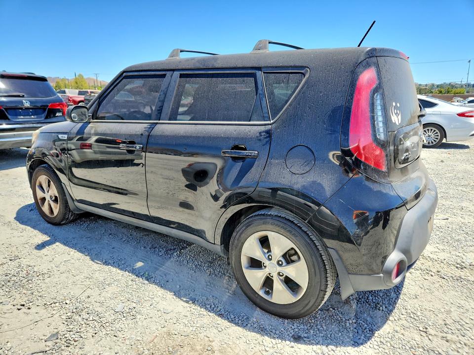 2015 Kia Soul VIN KNDJN2A20F7804753 COPART salvage auction — MECHANICAL, Ca - Dis/Dlr/Exp Only Clean Title, sold $475 on 2026-07-22 (photo 2)
