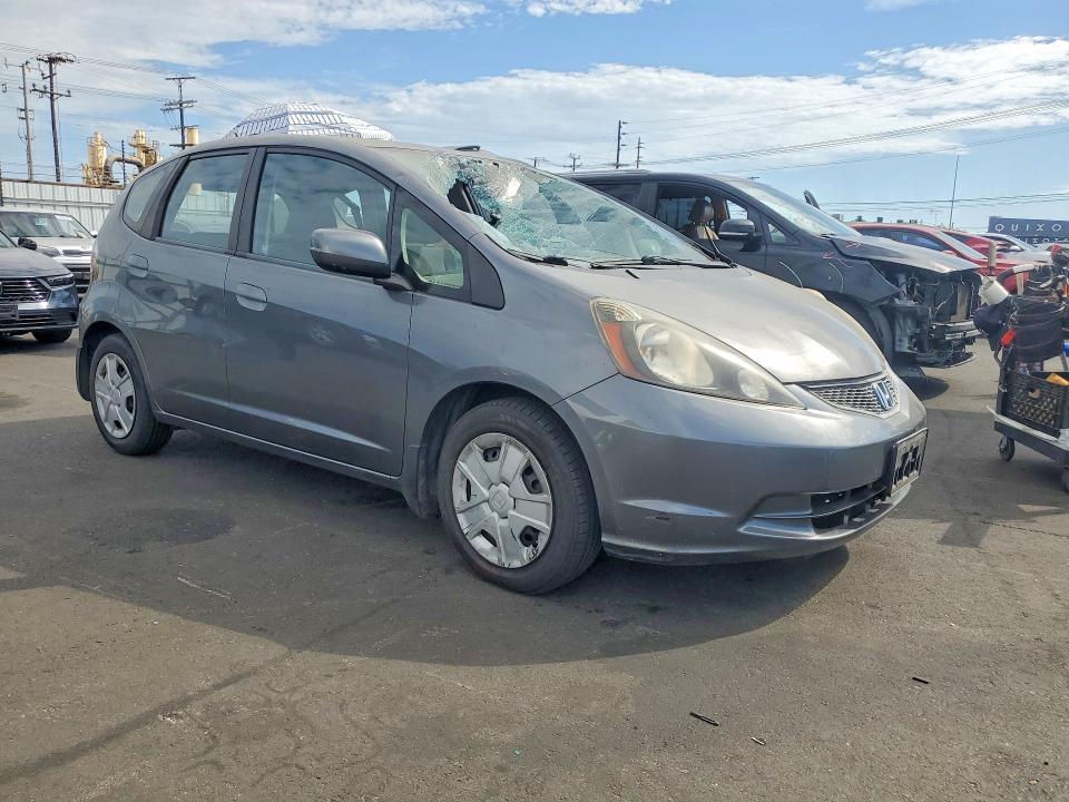 2012 Honda Fit VIN JHMGE8H31CC029084 COPART salvage auction — FRONT END, Ca - Salvage Certificate, sold $2,350 on 2026-07-29 (photo 4)