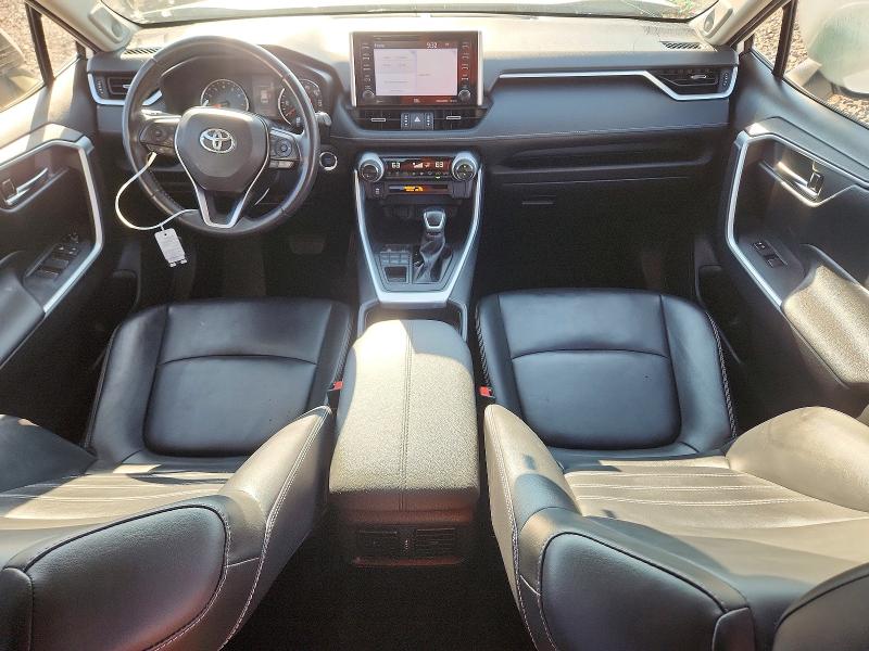 2019 Toyota Rav 4 VIN JTMA1RFVXKD013813 COPART salvage auction — FRONT END, Salvage Title, sold $11,500 on 2026-08-24 (photo 8)